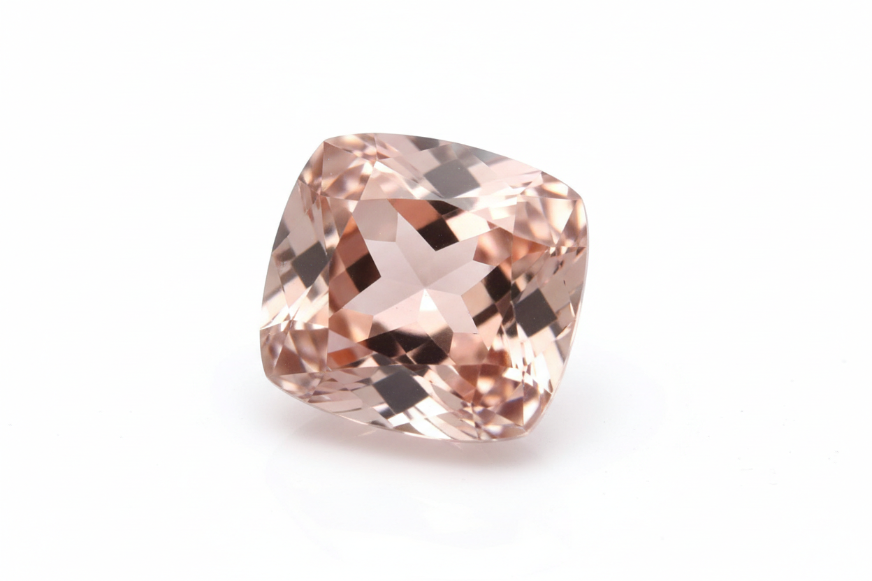 Morganite cut
