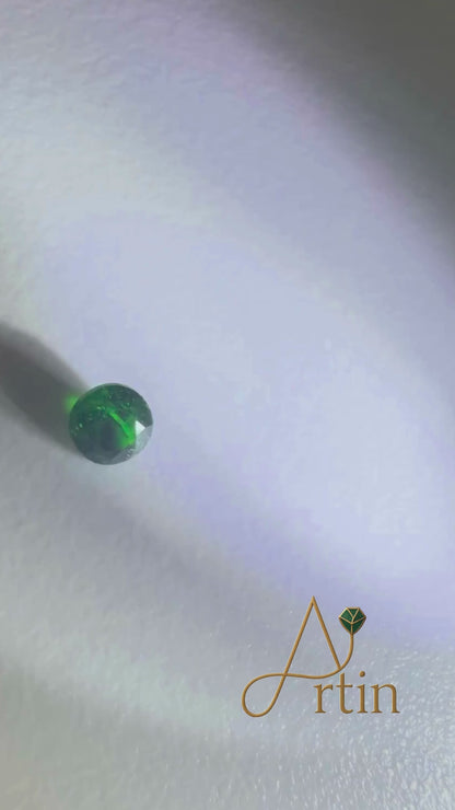 Natural Green Garnet – 0.240 ct Loose Gemstone