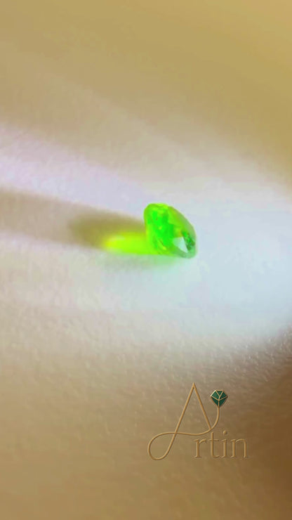 Natural Green Garnet – 0.435 ct Loose Gemstone