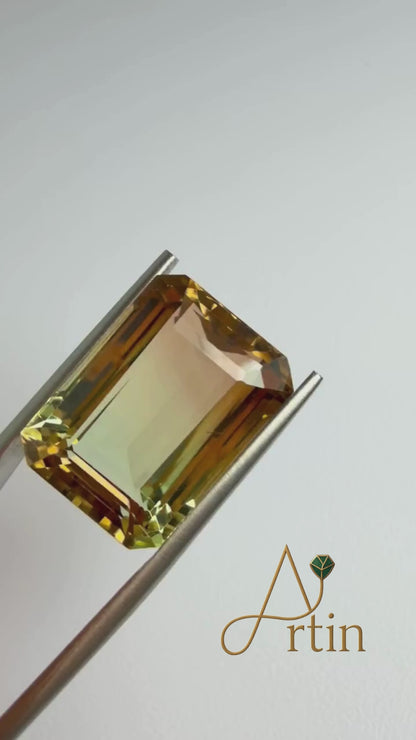 Natural Watermelon Tourmaline – 17.57 ct Loose Gemstone