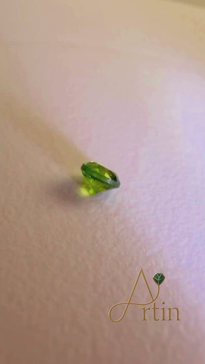 Natural Green Garnet – 0.210 ct Loose Gemstone