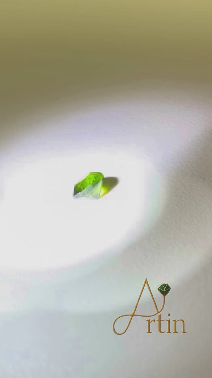 Natural Green Garnet – 0.430 ct Loose Gemstone