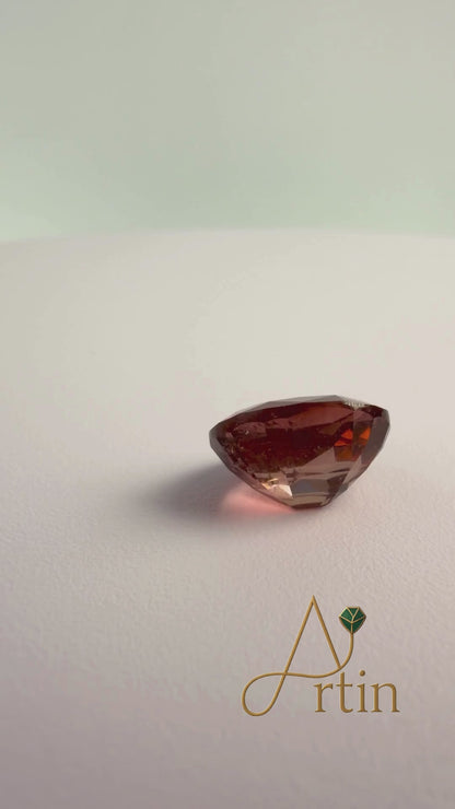 Natural Watermelon Tourmaline – 9.83 ct Loose Gemstone