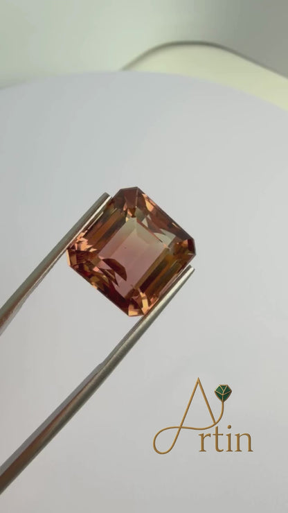 Natural Bi-Color Tourmaline – 14.82 ct Loose Gemstone