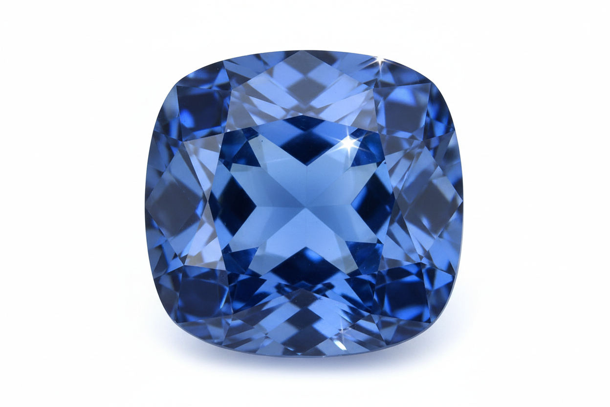 Sapphire cut stone